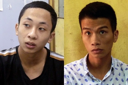 Bốn đối tượng bị cảnh sát tạm giữ hình sự.