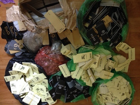 Nhãn hiệu giả các thương hiệu nổi tiếng thế giới