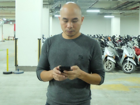 Anh Nguyễn Đức Quân chia sẻ với phóng viên về việc Parkson Keangnam đột ngột tạm dừng kinh doanh