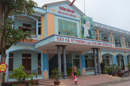 Vụ trường mầm non “đuổi vong”: Phụ huynh thắc mắc về nhiều khoản phí “lạ” - 1 Trường mầm non Quang Bình