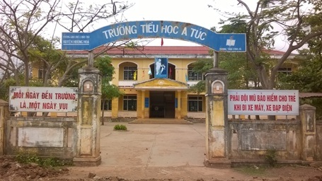 Trường Tiểu học A Túc (huyện Hướng Hóa, Quảng Trị) nơi có nhiều học sinh không biết chữ