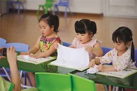 Hà Nội: Đảm bảo diện tích 1,5m2/trẻ mầm non - 1 Hà Nội yêu cầu các trường đảm bảo cho trẻ mầm non đạt diện tích 1,5m2/trẻ