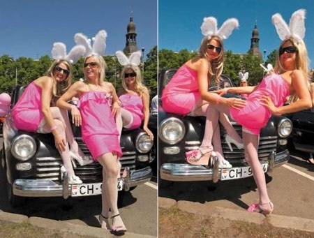 Khi những cô gái “tóc vàng hoe” diễu phố - 11 Khi những cô gái “tóc vàng hoe” diễu phố - 11