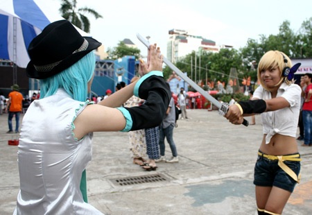 Muôn màu lễ hội cosplay mới nhất tại Hà thành - 11 Muôn màu lễ hội cosplay mới nhất tại Hà thành - 11