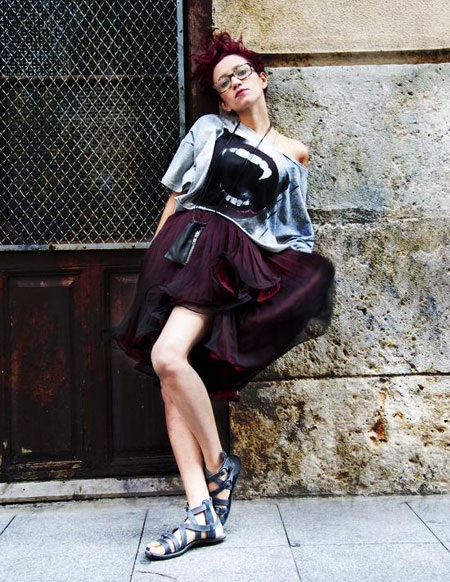 Áo “crop top” cho cô nàng tự tin phá cách - 11