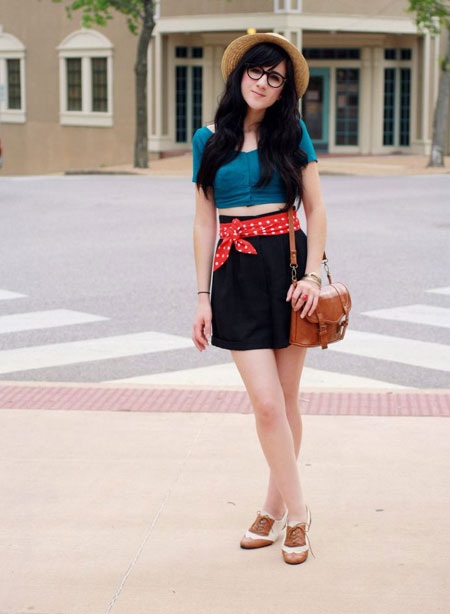 Áo “crop top” cho cô nàng tự tin phá cách - 1