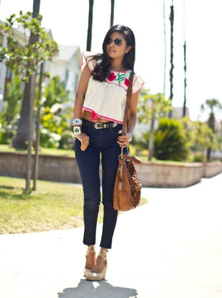 Áo “crop top” cho cô nàng tự tin phá cách - 3