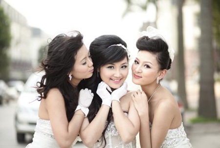 Ngắm Hoa khôi SV trở thành nàng dâu kiều diễm - 15