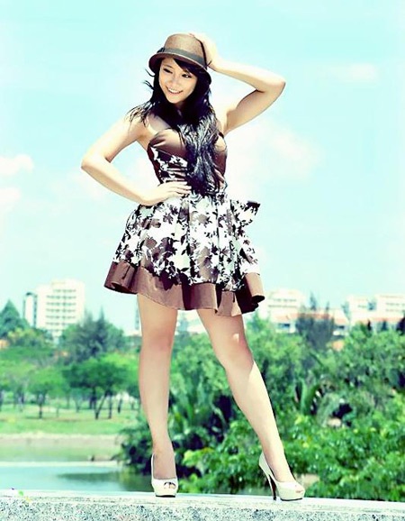 Ấn tượng nữ sinh Miss Teen có chiều cao nổi bật - 6