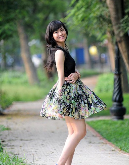 Ấn tượng nữ sinh Miss Teen có chiều cao nổi bật - 4