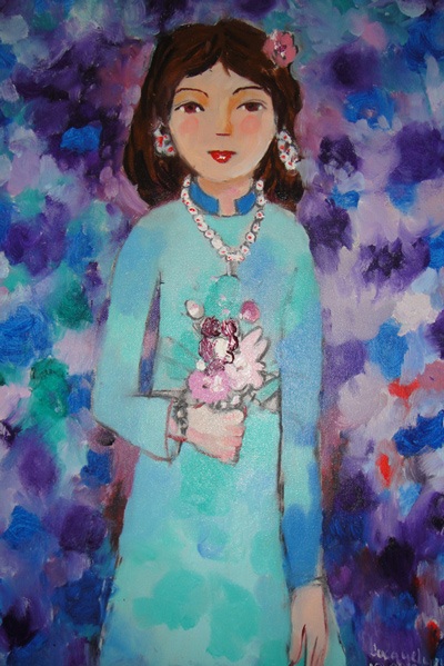 Vẽ quá đẹp, cô bé 6 tuổi gốc Việt gây xôn xao Australia - 7