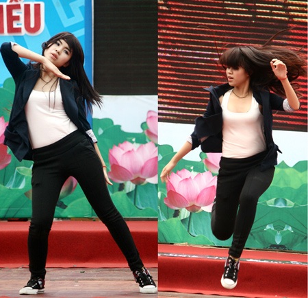 Cận cảnh những pha biểu diễn hiphop mạo hiểm - 2 Cận cảnh những pha biểu diễn hiphop mạo hiểm - 2