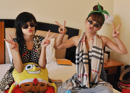 Ngắm cặp đôi nghịch ngợm nhất Miss Teen 2011 - 1