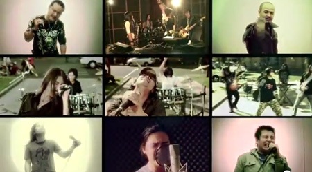 Phiên bản rock “Nối vòng tay lớn” bất ngờ tạo “bão” - 3 Phiên bản rock “Nối vòng tay lớn” bất ngờ tạo “bão” - 3