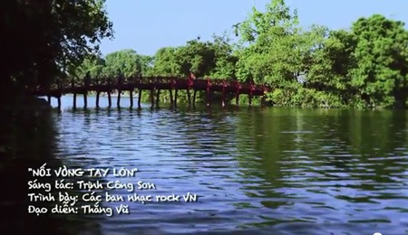 Phiên bản rock “Nối vòng tay lớn” bất ngờ tạo “bão” - 1 Phiên bản rock “Nối vòng tay lớn” bất ngờ tạo “bão” - 1