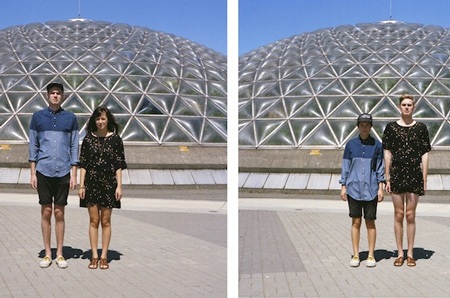 Thú vị cặp đôi hoán đổi áo quần trước ống kính - 4 Thú vị cặp đôi hoán đổi áo quần trước ống kính - 4