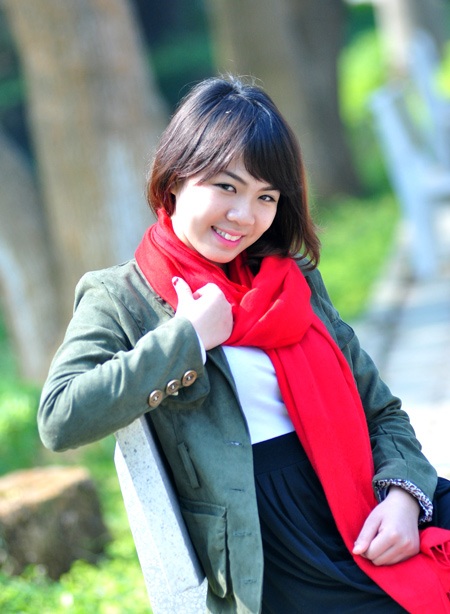 Hoa khôi Hà Anh “gỡ rối” giùm bạn ngày Valentine - 1 Hoa khôi Hà Anh “gỡ rối” giùm bạn ngày Valentine - 1