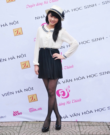 Nữ sinh Hà thành và ước mơ làm chiến sỹ công an