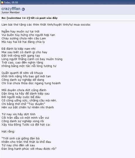 Sặc cười hội độc thân “trù ẻo” ngày Valentine - 7 Sặc cười hội độc thân “trù ẻo” ngày Valentine - 7