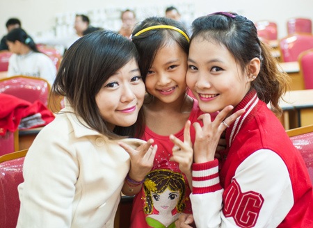 Cùng nhau chụp ảnh lưu niệm