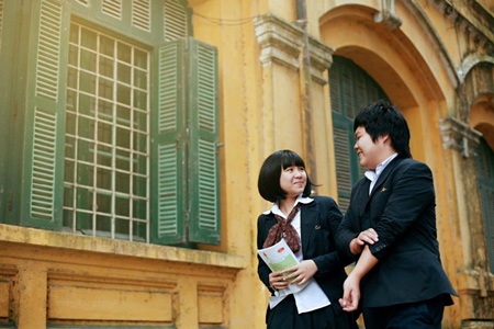 Khoảnh khắc đáng yêu “cặp đôi hoàn hảo” trường CVA - 11 Khoảnh khắc đáng yêu “cặp đôi hoàn hảo” trường CVA