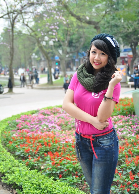 Nữ sinh Hà thành duyên dáng đạp xe vì môi trường - 12 Nữ sinh Hà thành duyên dáng đạp xe vì môi trường