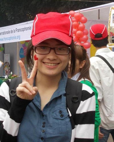 Sinh viên nhảy flashmob mừng ngày Pháp ngữ