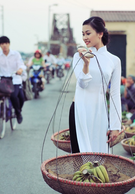 Nét yêu kiều của 20 nữ sinh Hoa khôi du lịch - 6 Nét yêu kiều của 20 nữ sinh Hoa khôi du lịch
