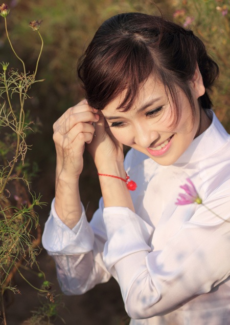 Nét yêu kiều của 20 nữ sinh Hoa khôi du lịch - 4 Nét yêu kiều của 20 nữ sinh Hoa khôi du lịch