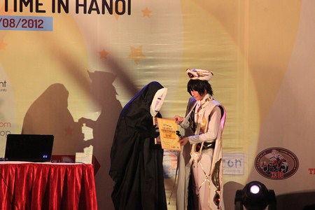 Đoạt giải Nhất cosplay nhờ vào vai “con ma hài hước” - 11 Và con ma vô diện giành giải Nhất.