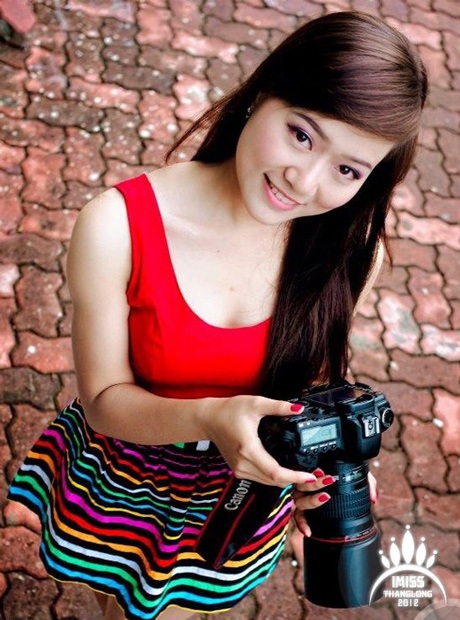 Những nữ sinh đáng yêu vòng thi “Bản lĩnh” Imiss - 9 Lương Thị Tâm (ĐH Luật Hà Nội)