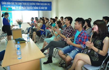 Học diễn thuyết, nấu ăn cùng thí sinh facelook xinh đẹp