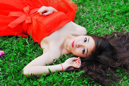 Nữ sinh xinh tươi "hội tụ" tại Hoa khôi sinh viên Hà Nội 2012 - 8 Vũ Phong