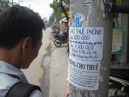 Cuộc chiến tìm phòng trọ của tân sinh viên