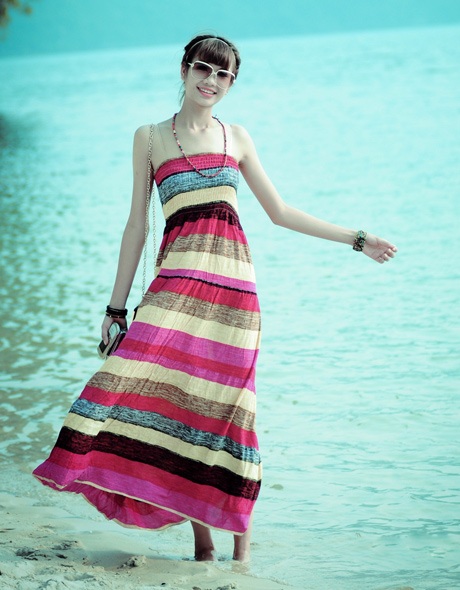 Nữ sinh Phương Đông khoe dáng ngọc trước biển - 6 Vũ Phong