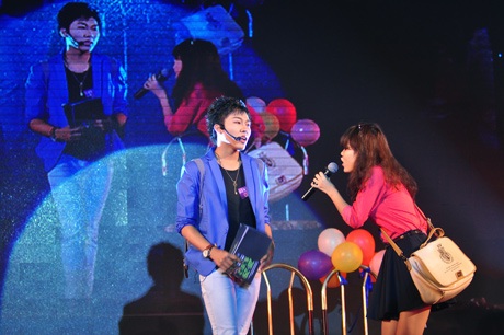 Ngọc Sơn với vở kịch Tự tin tỏa sáng.