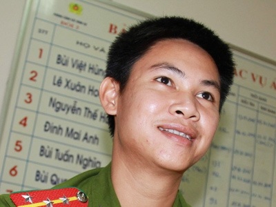 Gặp chiến sĩ trẻ là khắc tinh của tội phạm