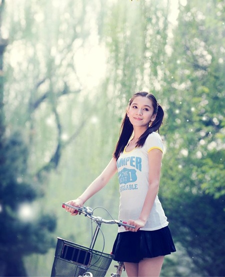 Nữ sinh nghệ thuật TQ gây sốt bởi vẻ đẹp thiên thần - 6 Anh Đức