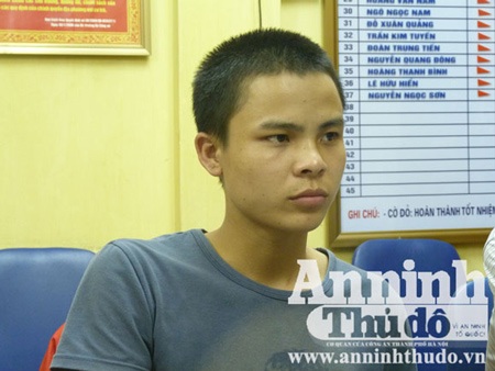 Đối tượng Đinh Văn Thắng (ảnh: ANTĐ)