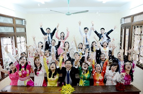 Khoảnh khắc đẹp của SV năm cuối trước ngày ra trường - 10 Phòng học gắn bó đời sinh viên
