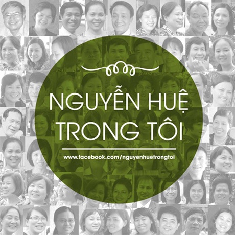 Bạn trẻ chuyên Nguyễn Huệ “ưu ái” ghép ảnh giáo viên lên… Facebook - 1 Bức ảnh đại diện Facebook Nguyễn Huệ trong tôi ghép từ gương mặt của 63 giáo viên, cựu giáo viên.