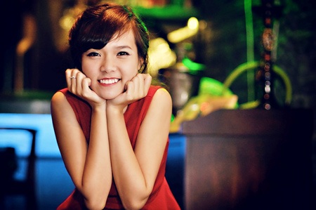Nụ cười “răng khểnh” cực yêu của Miss Teen Thanh Hương - 1 Vũ Phong