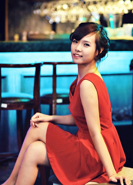 Nụ cười “răng khểnh” cực yêu của Miss Teen Thanh Hương - 10 Vũ Phong