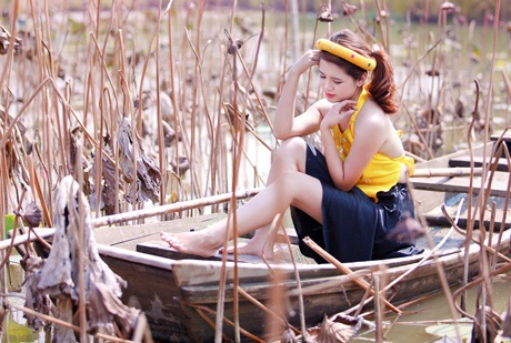Cô thôn nữ Nguyễn Thùy Dương với vụ mùa bội thu