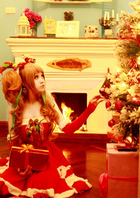 Hoá trang đêm Noel "chất" như "công chúa" cosplay Chibi - 4 Mai Châm