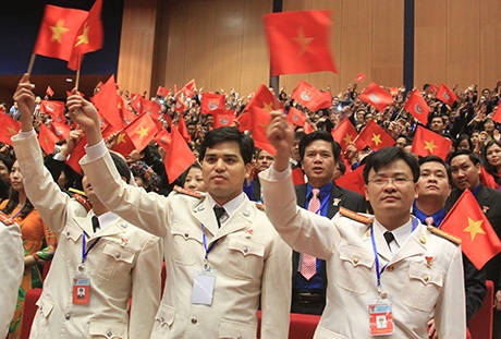 "Thanh niên có mạnh thì dân tộc mới mạnh" - 3 Tổng bí thư BCH TW Đảng Cộng sản Nguyễn Phú Trọng phát biểu chỉ đạo Đại hội.