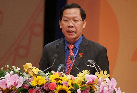 "Thanh niên có mạnh thì dân tộc mới mạnh" - 4 Bí thư thường trực TW Đoàn Phan Văn Mãi đọc diễn văn khai mạc Đại hội Đoàn lần thứ X.