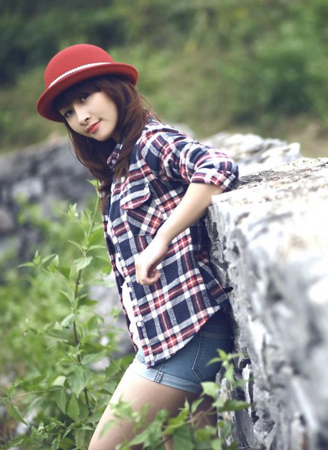 Ngắm Miss Teen Bích Diệp váy ngắn xinh tươi - 12 Miss Teen Trần Bích Diệp váy ngắn xì tin