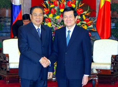 Lễ đón chính thức Tổng Bí thư,Chủ tịch nước