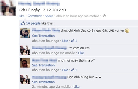 Cư dân mạng quay cuồng, phấn khích với “tam trùng” 12/12/2012 - 2 Đơn giản chỉ là ghi lại khoảnh khắc giờ đẹp